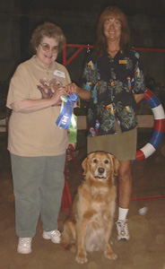 SmallPicture of Dylan with OAP title ribbons